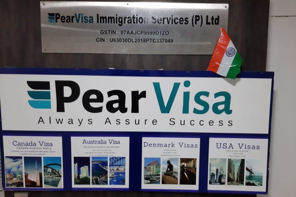 PearVisa New Delhi Office